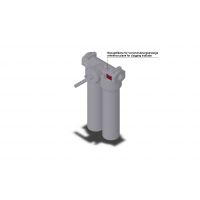 Встраиваемый переключаемый фильтр серии FLND BN/HC 400 DDF 25 D 1.2 /-L24-A2.5